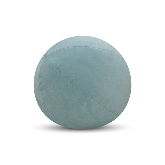 12" Round Elaine Smith Orb Pillow Lush Velvet Tiffany