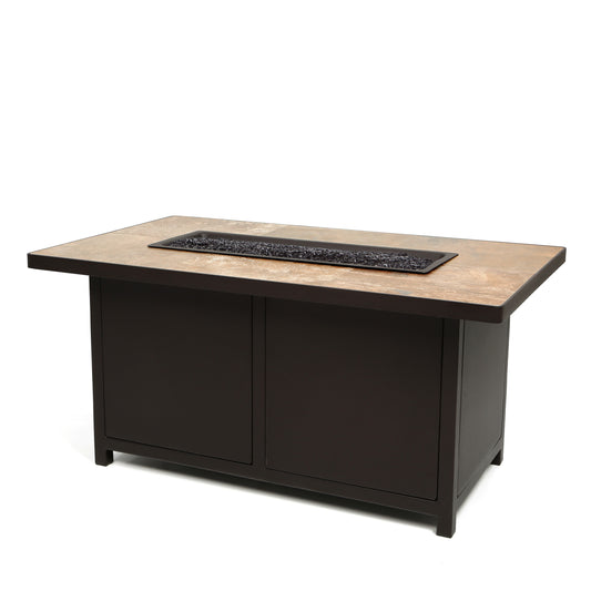 30x50 Chat Height Capri Fire Pit Cabaletta Top