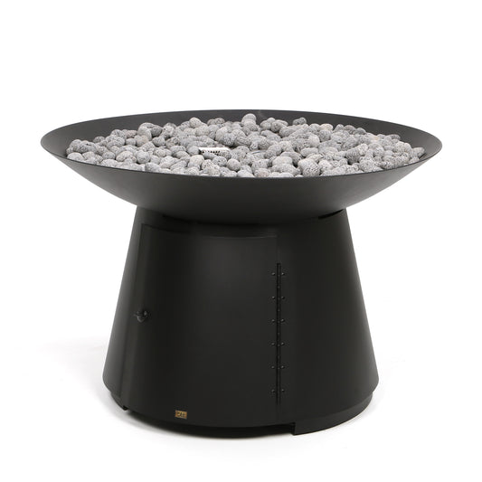 36 Round Chat Height Basso Fire Pit