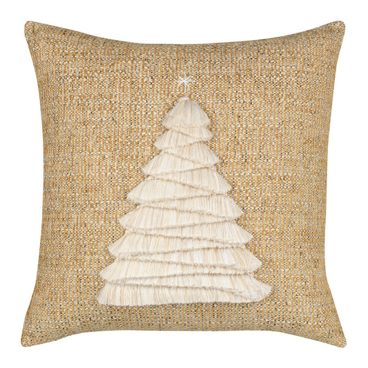 20" Square Elaine Smith Pillow Fraser Fir Golden