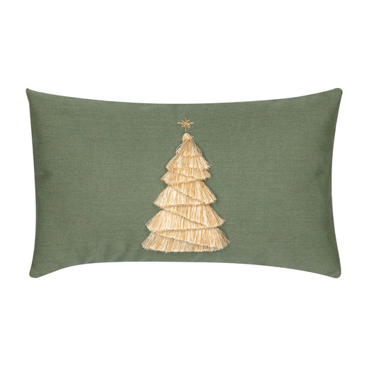 12" x 20" Elaine Smith Pillow Fraser Fir Fern