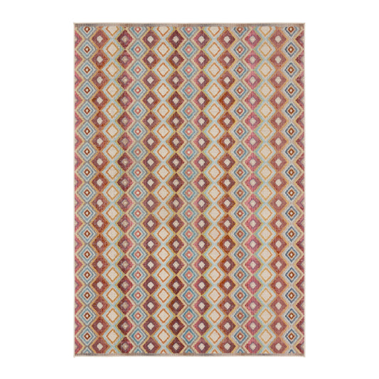 Vibe by Jaipur Living Manor Trellis Multicolor Blue Area Rug Bequest BEQ04